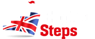 Logo Szkoła językowa English Steps